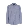 Sky Dünn gestreiftes Herrenhemd mit normaler Passform Klassische Hemden Herren Blau Größe XL
