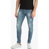 Johnny Looper Schmal geschnittene Herrenjeans mit Rissen Jeans Slim Fit Herren Jeans Größe 54