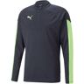 Puma IndividualFINAL 1/4 Zip Top Herren blau M blau male