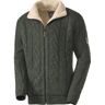 Hinterstoisser Herren Strickjacke mit Fleece olivgrün 56