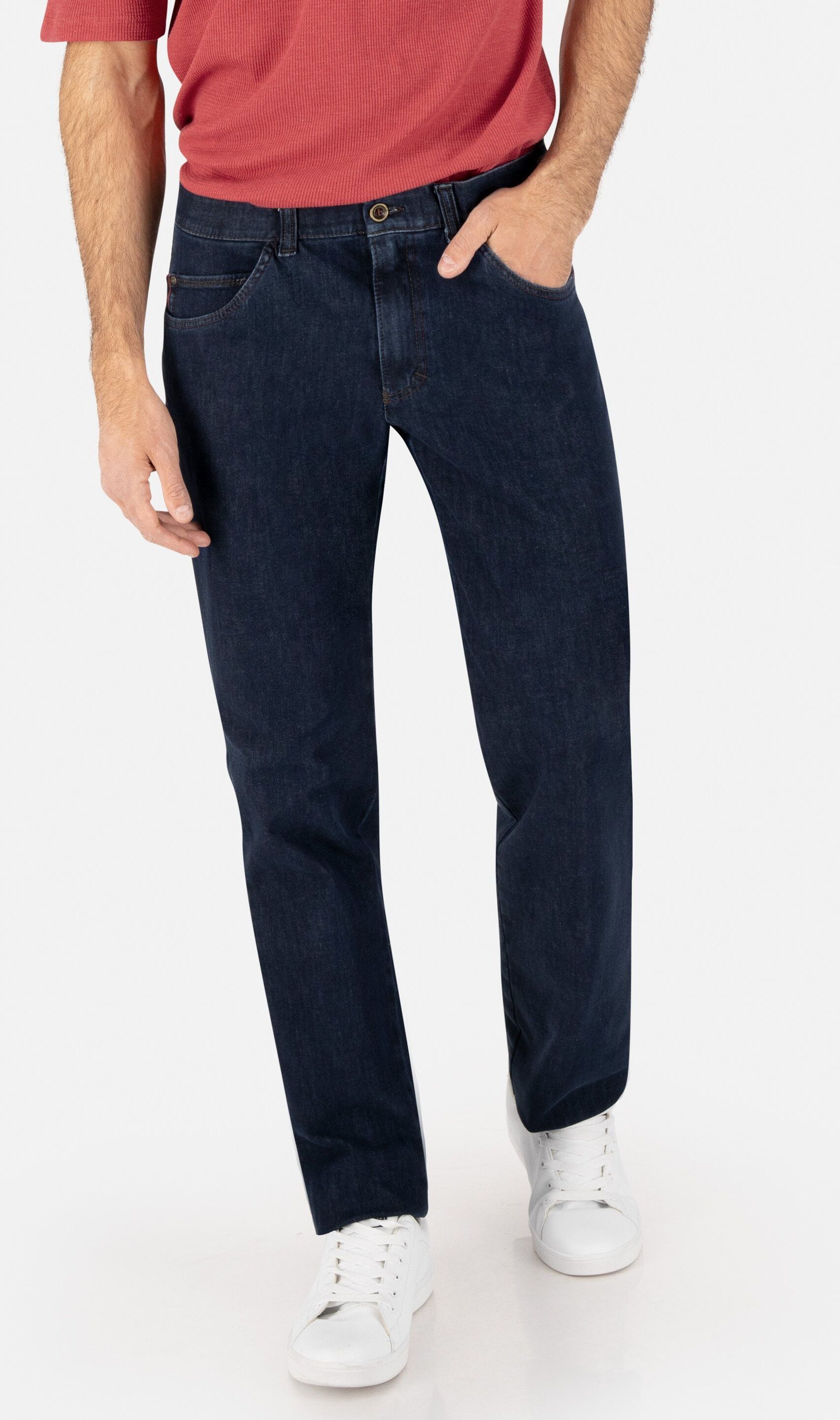 Club of Comfort Bequeme Jeans »MARVIN 7054« in superelastischem Bi-Stretch-Denim, dunkelblau