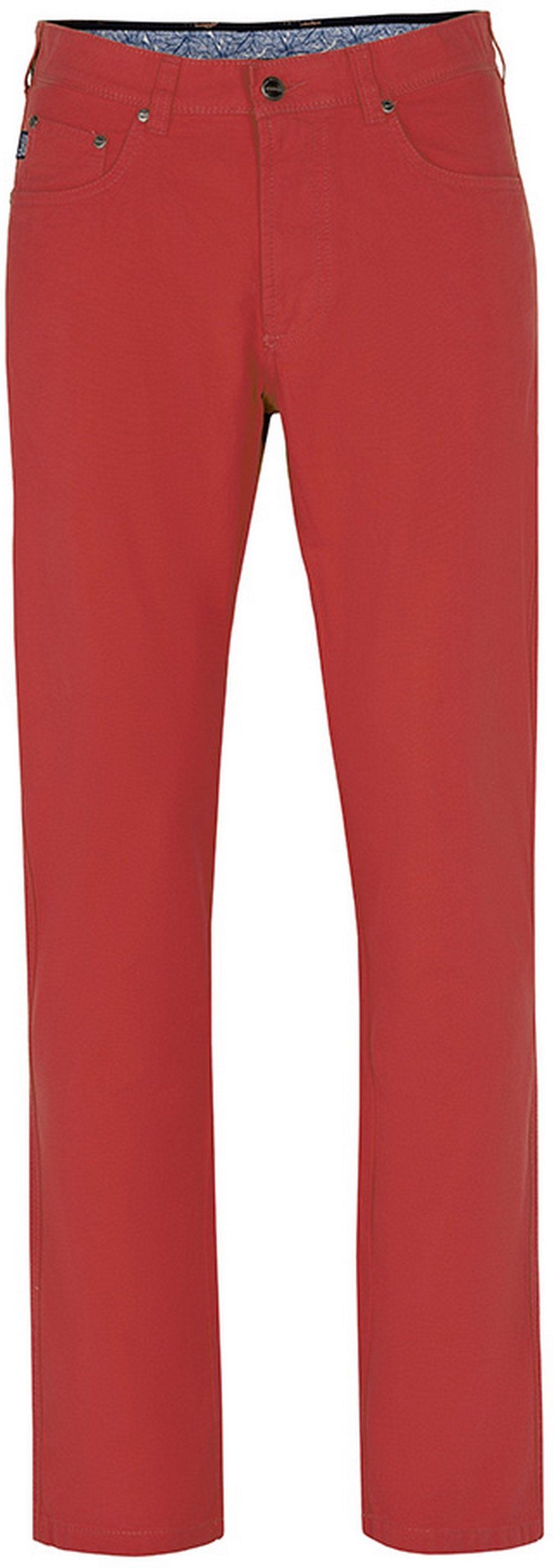 Brühl 5-Pocket-Hose im schlichten Basic-Look »Genua III«, rot