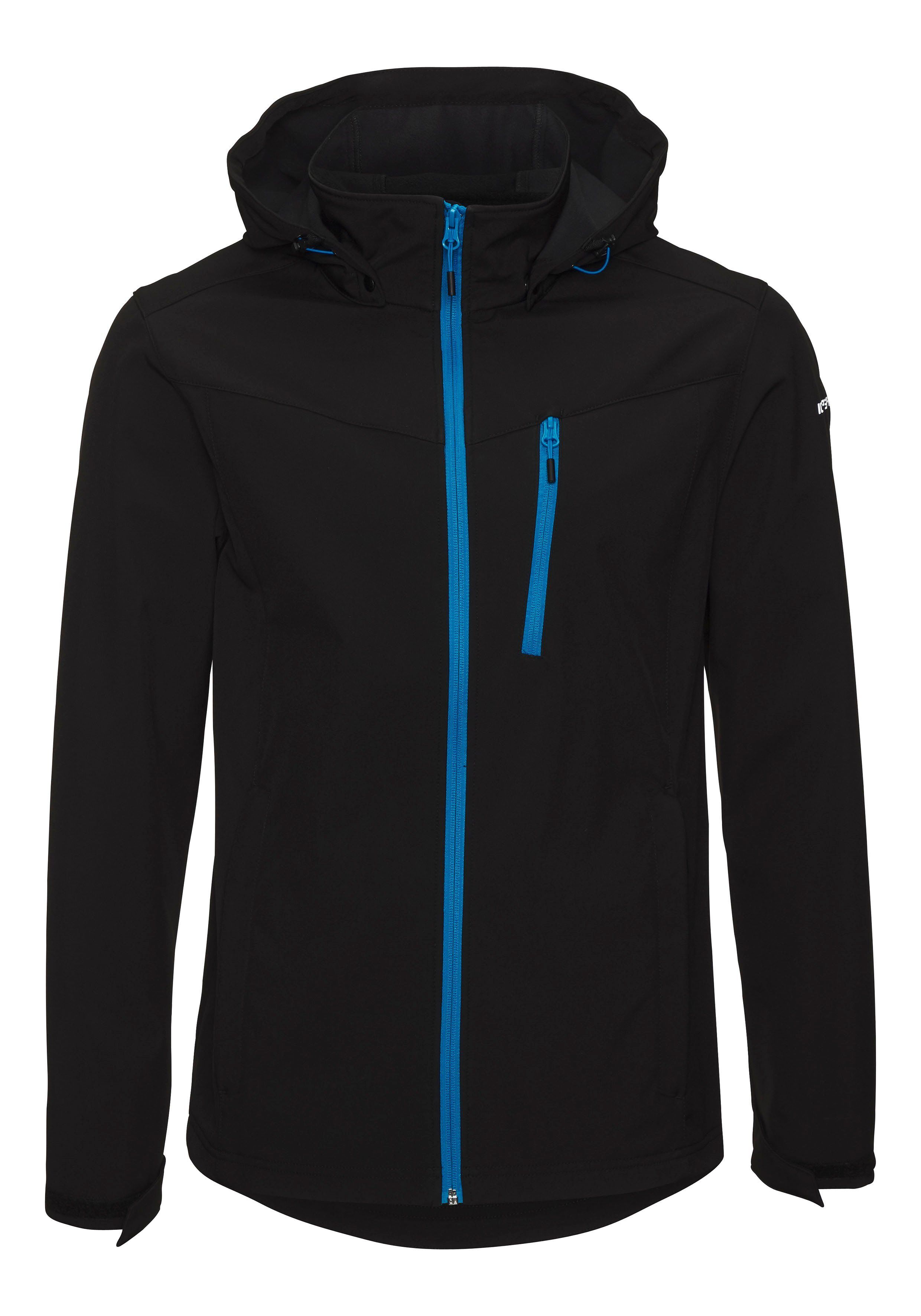 Icepeak Softshelljacke »VOLIN«, schwarz