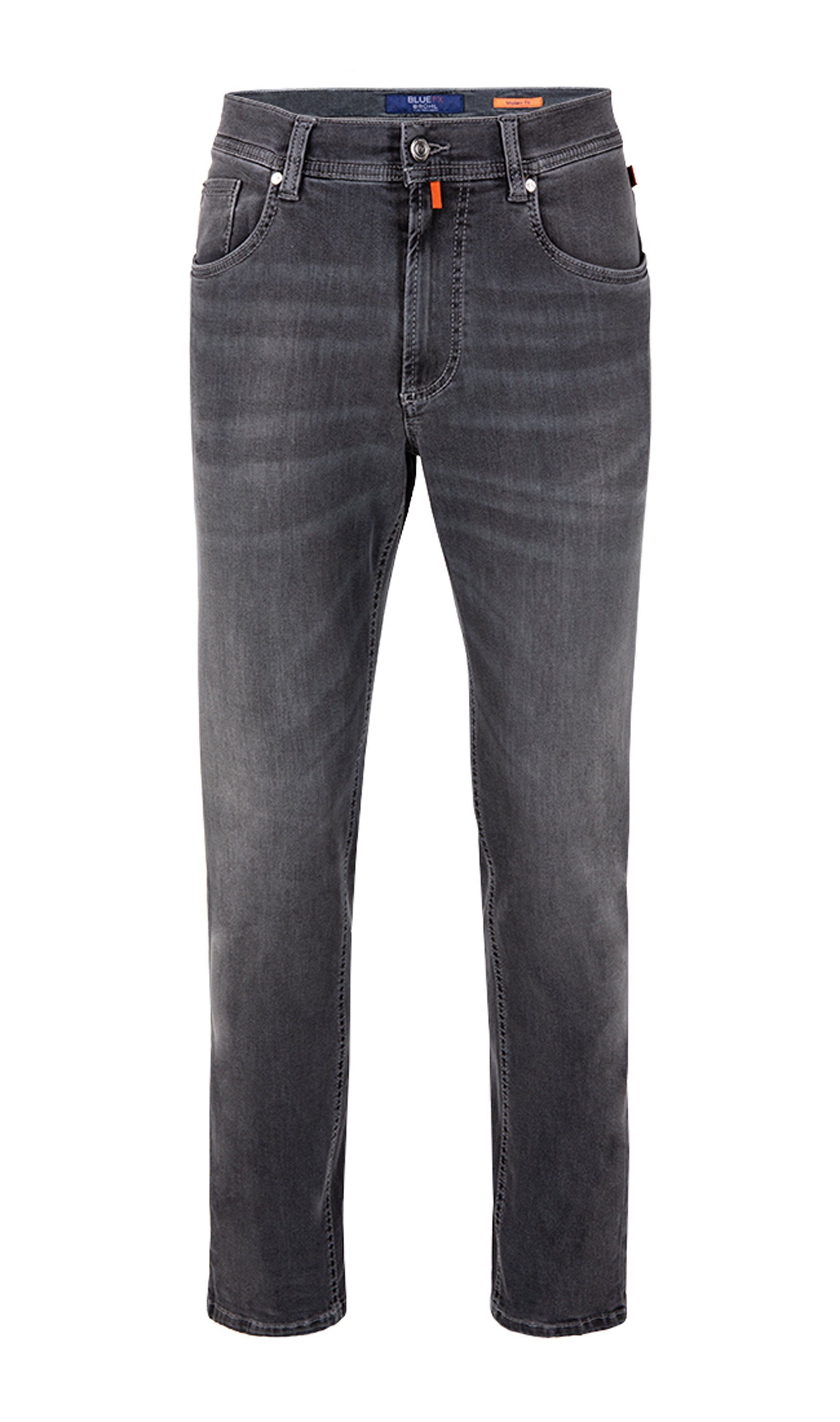 Brühl Hose in Dual FX Querstretch Denim »York DO FX«, grau