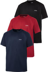 Regatta 3er Pack Funktionsshirts gemischt XXXL