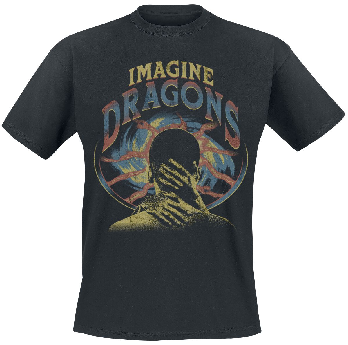 Imagine Dragons T-Shirt - Hands - M bis 3XL - für Männer - Größe L - schwarz  - Lizenziertes Merchandise! - Männer - male