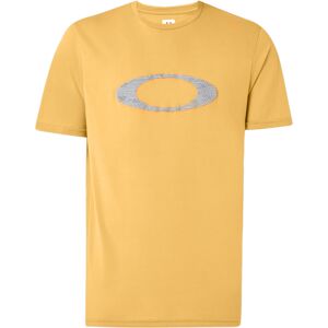 Oakley Embossed Ellipse Short Sleeve Pure Gold M PURE GOLD