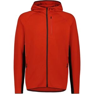 Mons Royale Approach Merino Gridlock Hood Retro Red Xl RETRO RED