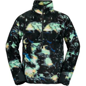 Volcom Polar Fleece Mock Half Zip Spritz Black L SPRITZ BLACK