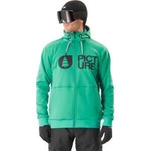 Picture Park Zip Tech Hoodie Spectra Green M SPECTRA GREEN