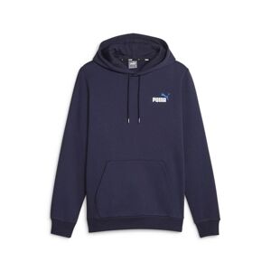 Puma Sweatshirt 674471 Ess+ 2 Col Small Log Blå XL Mand