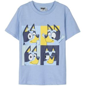 Børne Kortærmet T-shirt Bluey Lyseblå - 2 år