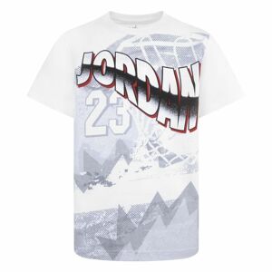 Børne Kortærmet T-shirt Jordan Jordan Hvid - 13-15 år