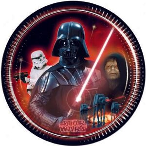 Procos S.A. Star wars engangstallerkener 23 cm 8 stk papptallerkener