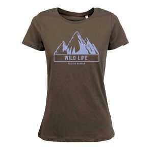 Pasion Morena Mountains Kortærmet T-shirt Wild Life Grøn S