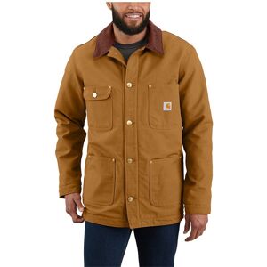 Carhartt Frakke Firm Duck Chore Brun M