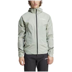 Adidas Jakke Xperior 2.5l Light Rain Dry Grøn M Mand