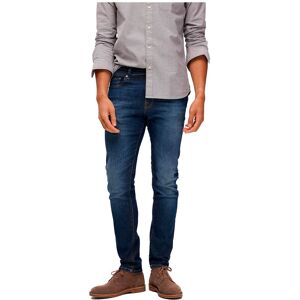 Selected Jeans Leon Slim Fit Blå 32 / 34 Mand