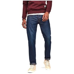 G-star 3301 Straight Jeans Blå 36 / 34 Mand