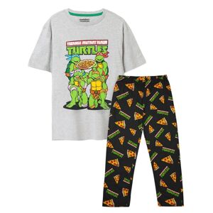 Teenage Mutant Ninja Turtles Pyjamasæt med logo til mænd