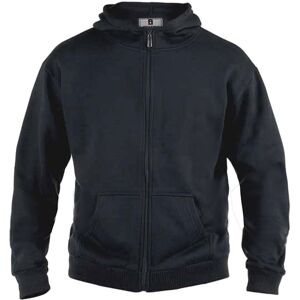 DUKE D555 Mens Rockford Kingsize Cantor Zip Through Hooded Sweatshirt