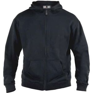 DUKE D555 Mens Rockford Kingsize Cantor Zip Through Hooded Sweatshirt