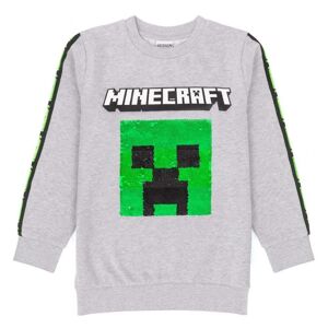 Minecraft Sweatshirt med pailletter til børn/unge