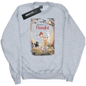 Bambi Mens Retro Poster Cotton Sweatshirt