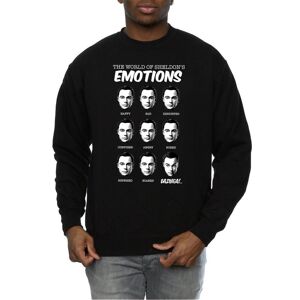 The Big Bang Theory Mens Sheldon Emotions Cotton Sweatshirt