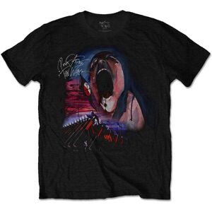 Pink Floyd Unisex T-Shirt: The Wall Scream & Hammers (Large)