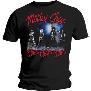 Motley Crue Unisex T-Shirt: Smokey Street (X-Large)