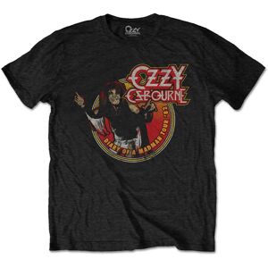 Ozzy Osbourne Unisex T-Shirt: Diary of a Mad Man Tour 1982 (Medium)