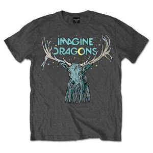 Imagine Dragons Unisex T-Shirt: Elk in Stars (Medium)