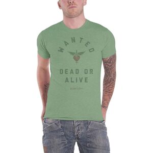 Bon Jovi Unisex T-Shirt: Wanted (Medium)
