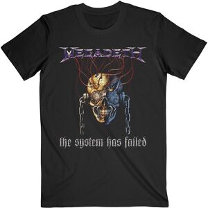 Megadeth Unisex T-Shirt: Systems Fail (Medium)