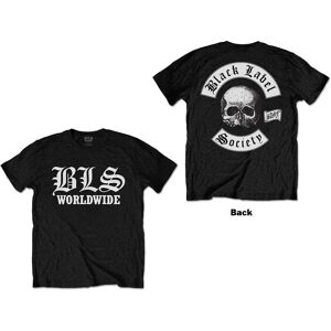 Black Label Society Unisex T-Shirt: Worldwide (Back Print) (Medium)