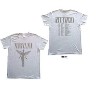 Nirvana Unisex T-Shirt: In Utero Tour (Back Print) (X-Large)