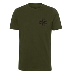 HH Textiles T-shirt, jeg støtter ukraine, Zelensky, armygrøn