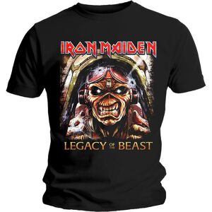 Iron Maiden Unisex T-Shirt: Legacy Aces (Large)