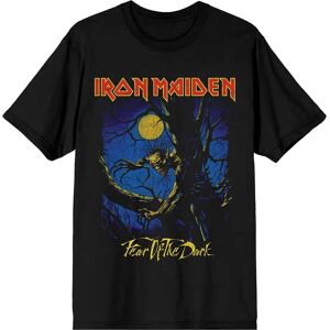 Iron Maiden Unisex T-Shirt: Fear of the Dark Moonlight (Medium)