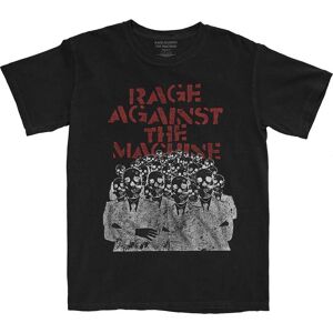 Rage Against The Machine Unisex T-Shirt: Crowd Masks (X-Large)