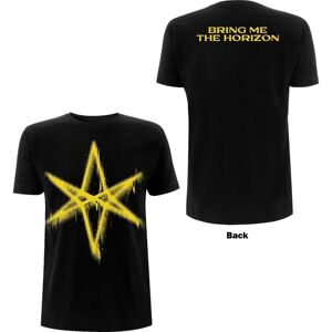 Bring Me The Horizon Unisex T-Shirt: Spray Hex (Back Print) (Large)