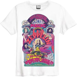 Led Zeppelin: Electric Magic Amplified Vintage White Small T Shirt