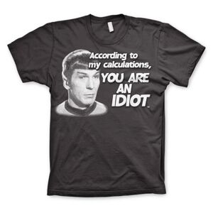 Star Trek - According To My Calculations T-Shirt Medium