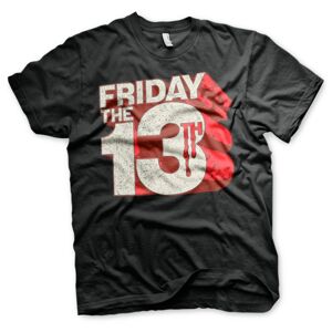 Friday The 13th Block Logo T-Shirt Medium