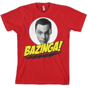 The Big Bang Theory Bazinga Sheldons Head T-Shirt X-Large