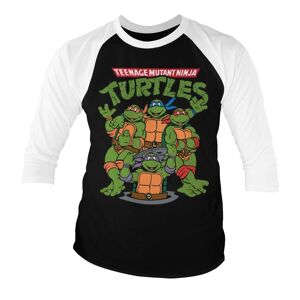 Teenage Mutant Ninja Turtles Group Baseball 3/4 Sleeve Tee X-Large