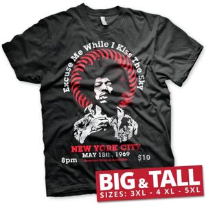 Jimi Hendrix - Live In New York Big & Tall T-Shirt 3XL