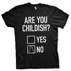 Miscellaneous Are You Childish T-Shirt Large