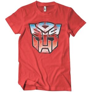 Transformers Distressed Autobot Shield T-Shirt Large